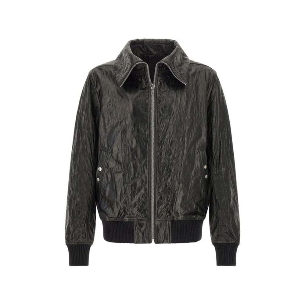 Rick Owens Black Jackets - Bomber Jackets Men